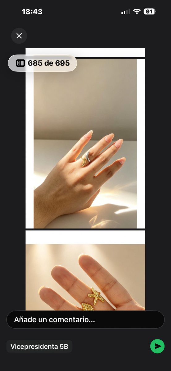 Anillo de acero inoxidable — foto 23