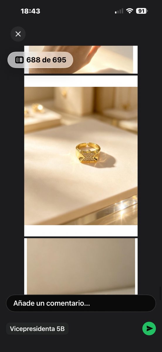 Anillo de acero inoxidable — foto 24