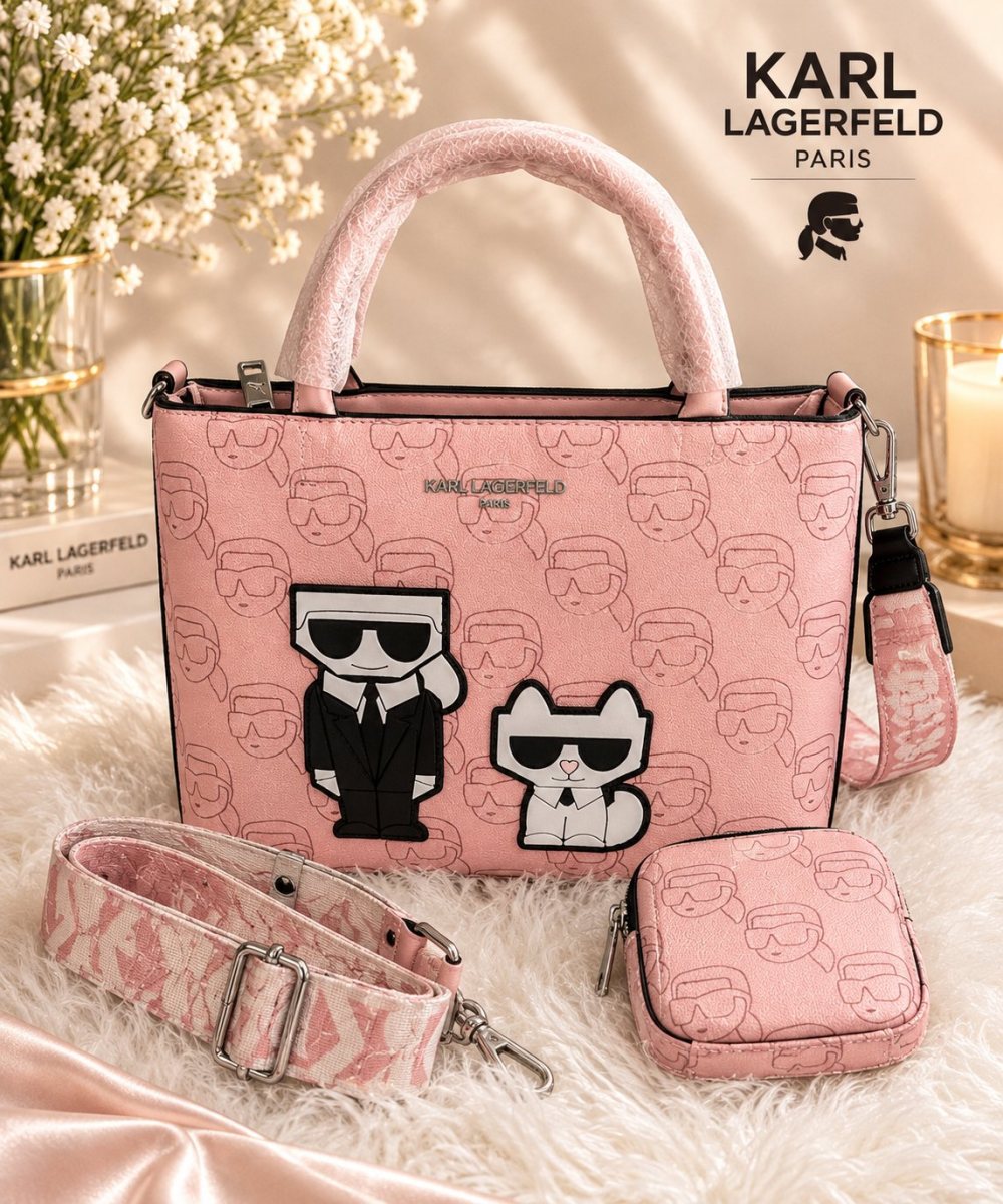 Cartera Rosa Karl Lagerfeld