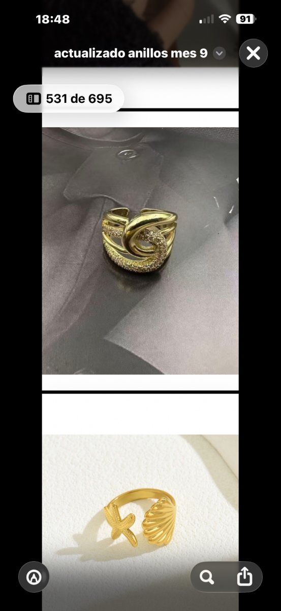 Anillo de acero inoxidable — foto 7
